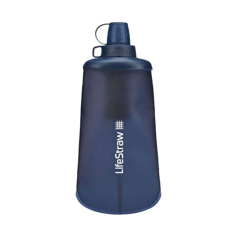 LifeStraw Peak Series Collapsible Squeeze Bottle Water Filter System, 