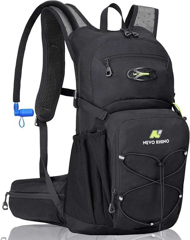 N NEVO RHINO Hydration Backpack, 18L Multipurpose Hiking Backpack with