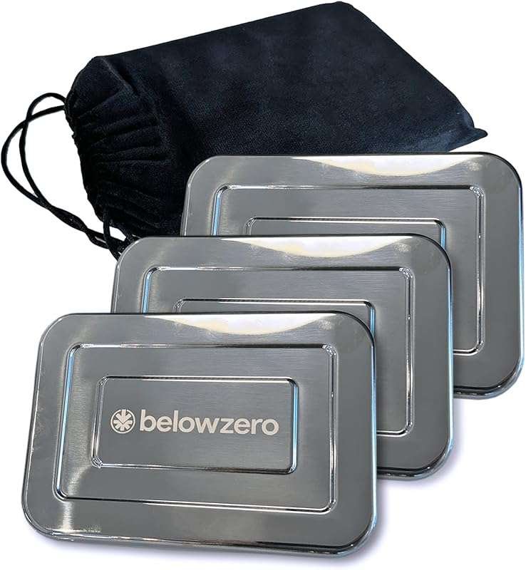Below Zero Deluxe Stainless Steel Cooling Pack for Long-Lasting Ice Up