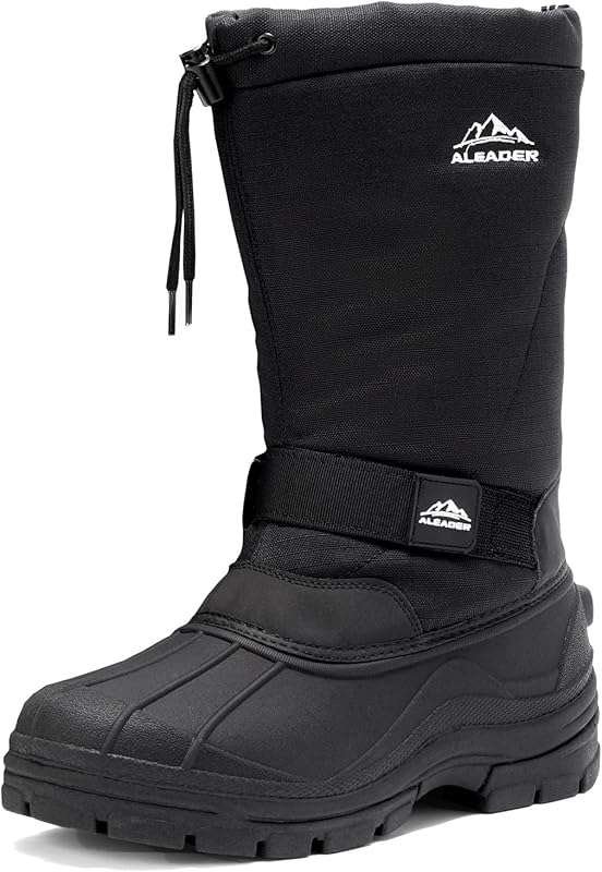 ALEADER Men's Winter Waterproof Insulated Hiking Boots, Essential for 
