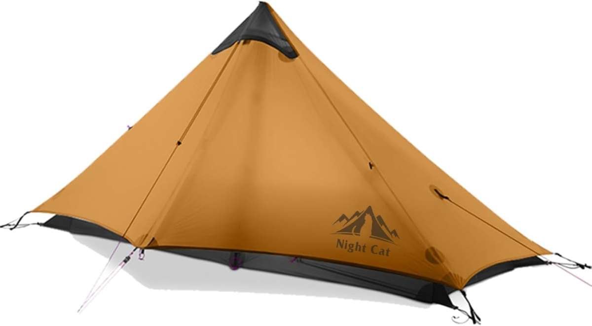 Night Cat Ultralight 1 Person Tent – Waterproof Backpacking Tent for L