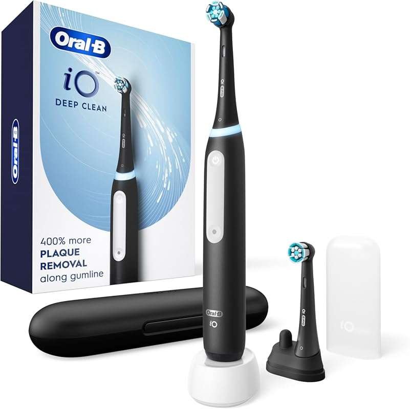Oral-B iO Deep Clean Electric Toothbrush: Pressure Sensor Protects Gum