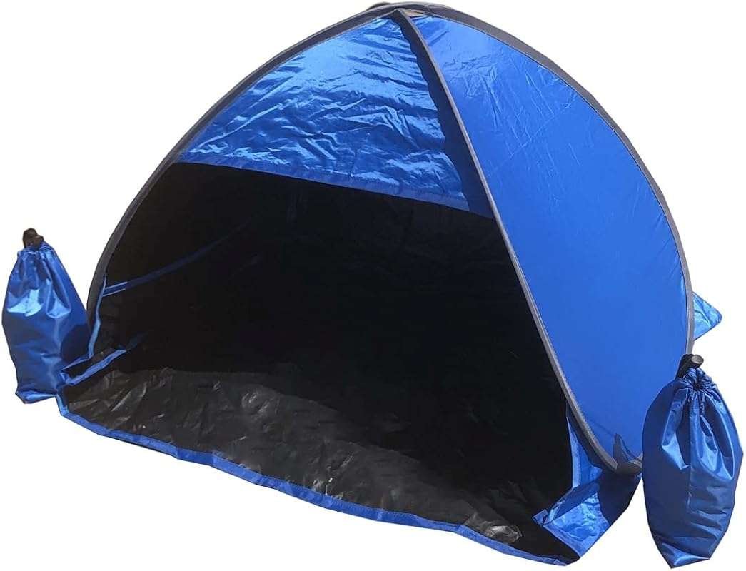 Small Pop-up Head Tent Portable Beach Shade with Two Sand Bags, Mini B