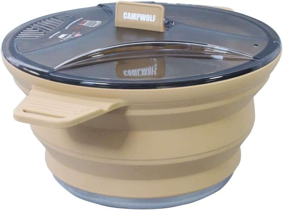 2.5L Collapsible Camping Cook Pot,Portable Cookware for Outdoor Hiking