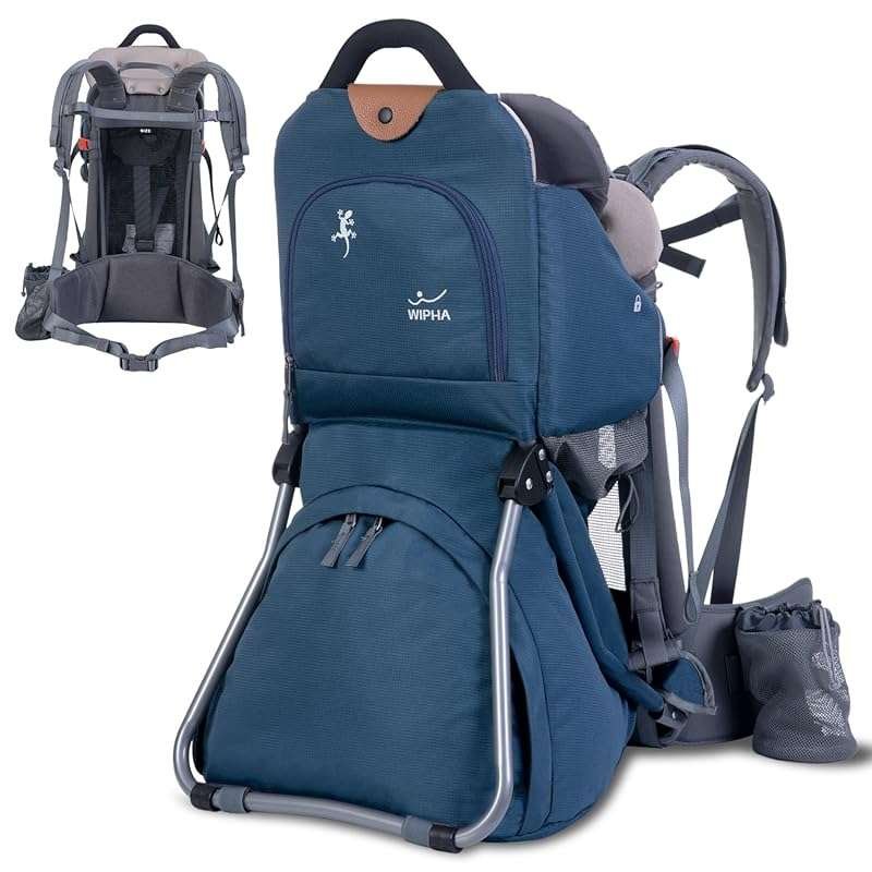 WIPHA Lightweight Hiking Carrier Backpack for Toddlers, with Breathabl
