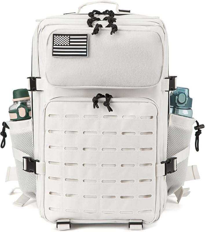 QT&QY 25L/45L Military Tactical Backpack For Men Molle Daypack 3 Day B