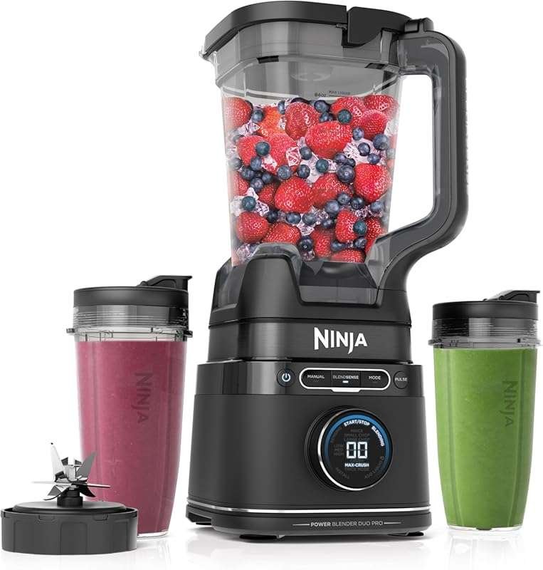 Ninja Detect Power Blender Pro, BlendSense, Smoothies, 1800W, 72oz Pit
