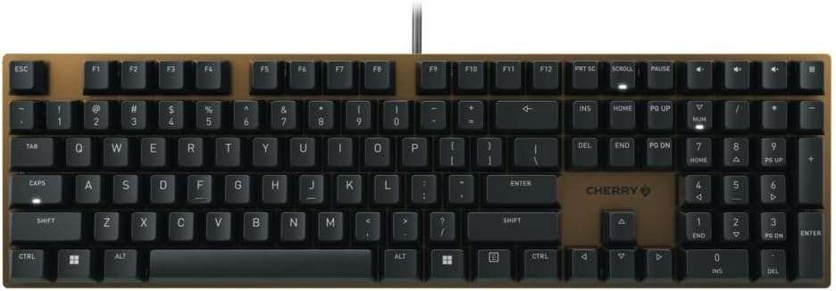 Cherry KC 200 MX Mechanical Office Keyboard: MX2A Silent Red Switches 