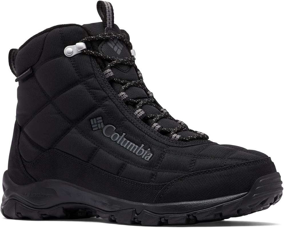 Columbia Men's Firecamp Insulated Hiking Boots, Ideal for Snow and Win