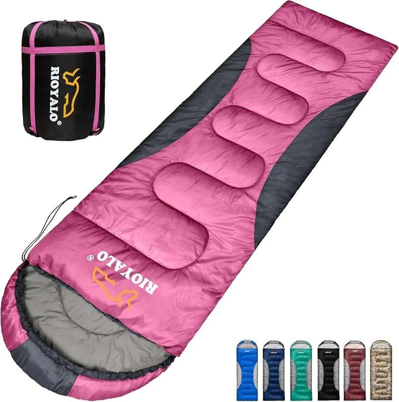 0 Degree Winter Sleeping Bag for Adults and Big & Tall in Waterproof C
