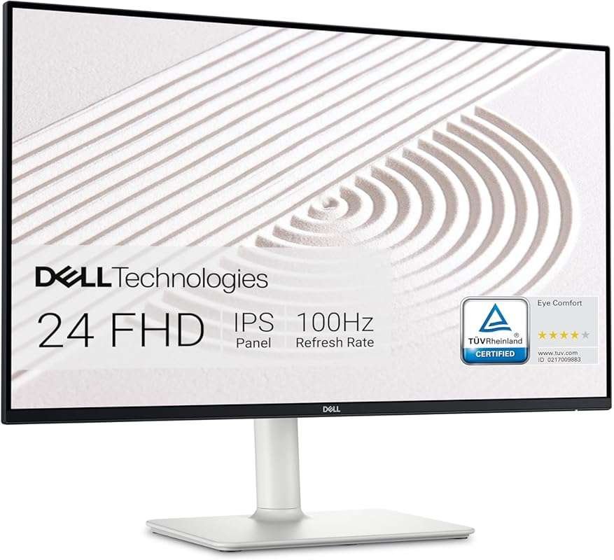 Dell S2425HS 23.8-inch FHD Monitor for Work From Home. TÜV Eye Comfort