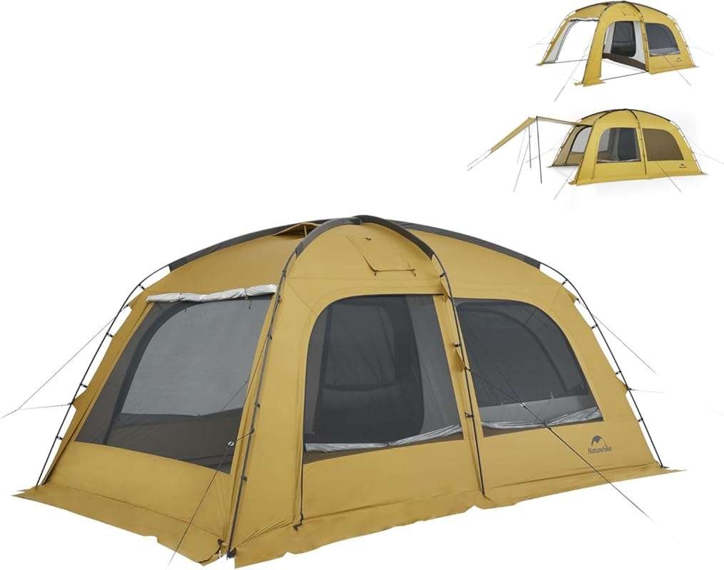 Naturehike Dune Hot Tent with Stove Jack, Waterproof Double Layer Tent
