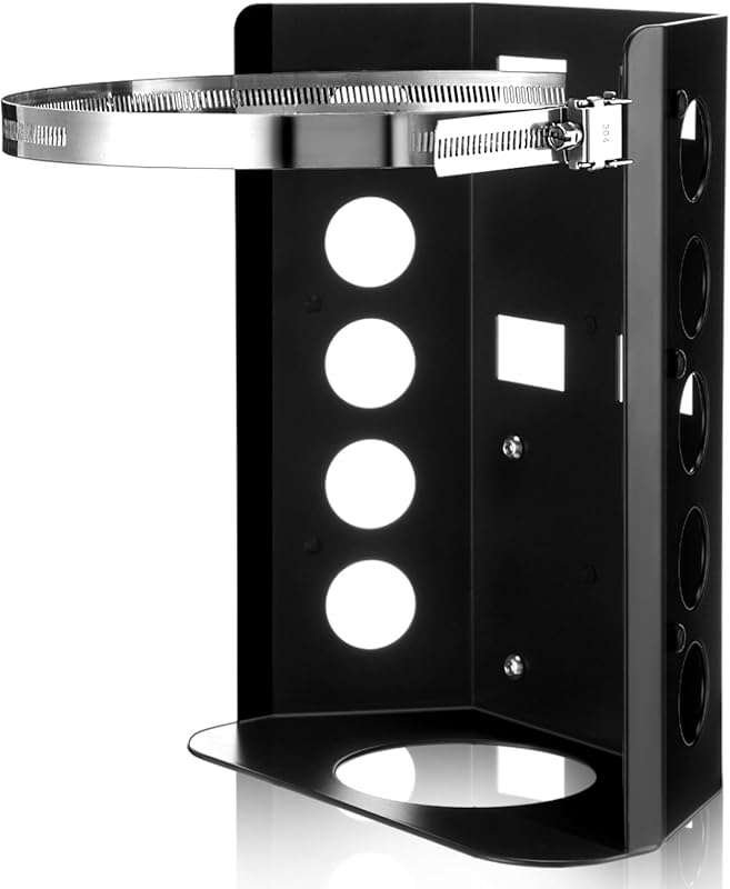 10 lb Propane Tank Holder with Strap for RV, Truck, Trailer, and Overl