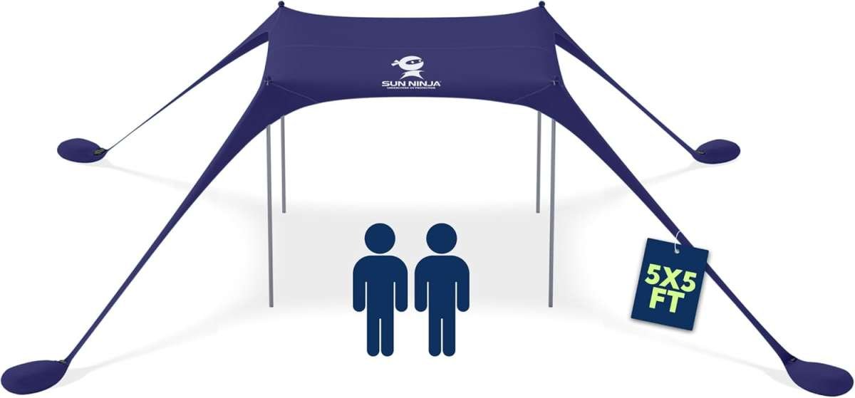 Best Beach Shelter for Fishing with UPF50+ Protection and Easy Pop-Up
