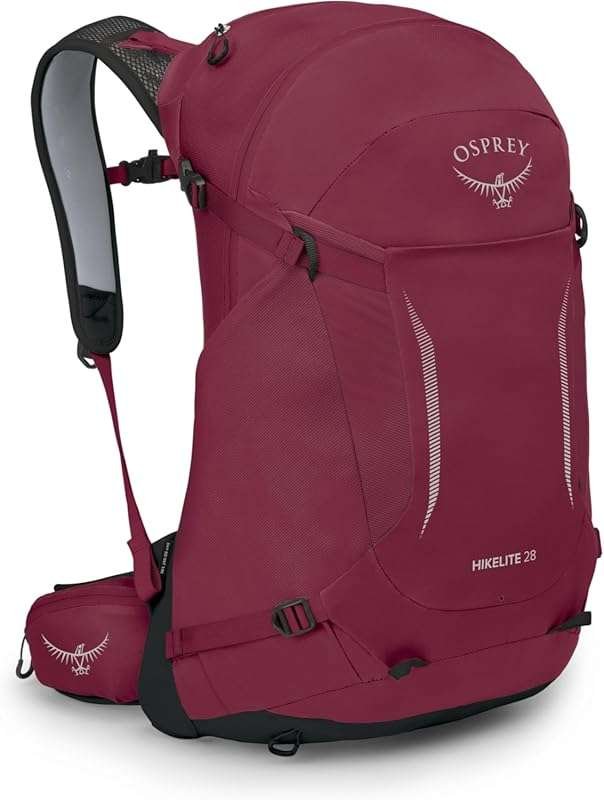 Osprey Hikelite 28L Lightweight Durable Hiking Backpack for Women, wit