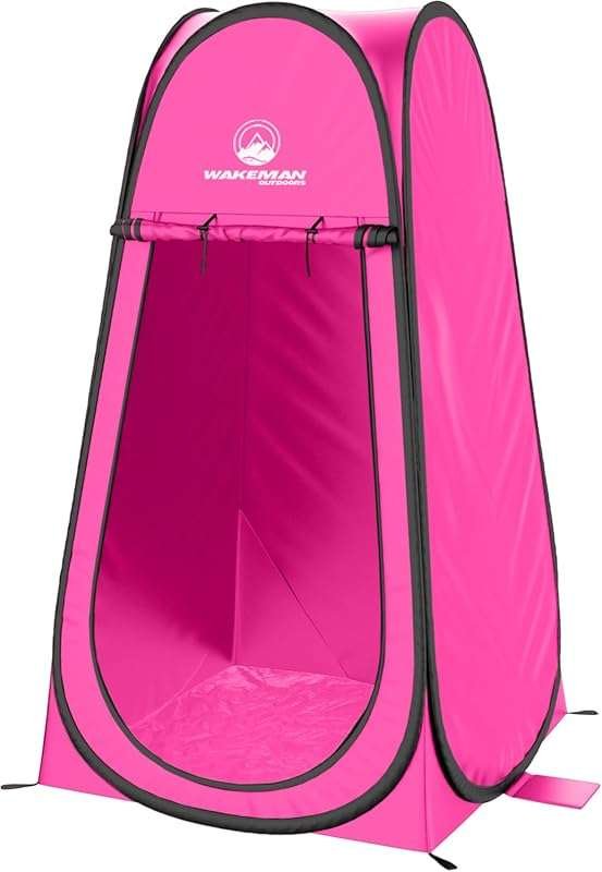 Wakeman Outdoors Pop Up Privacy Tent: An Extra Room for Camper Showers