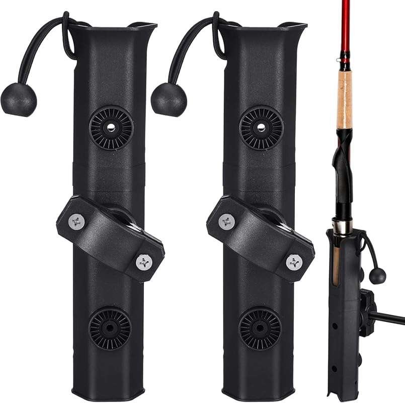 Pole Mount Fishing Rod Holders for Bike Rack Rotatable Fishing Chair P