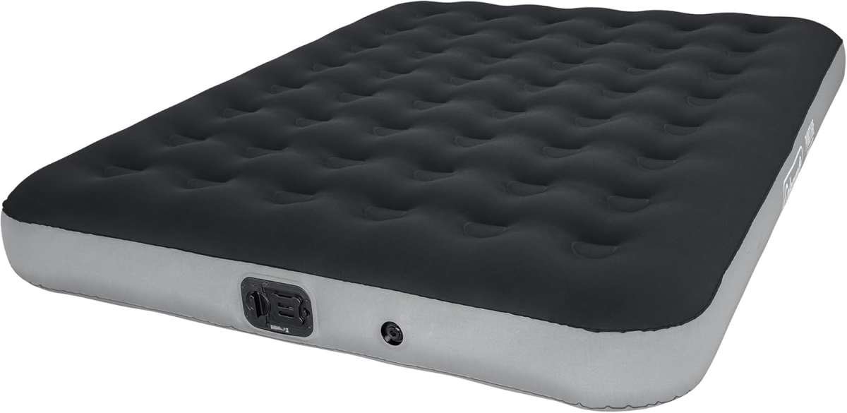 Coleman River Gorge Queen Air Mattress with Built-in Pump and Puncture