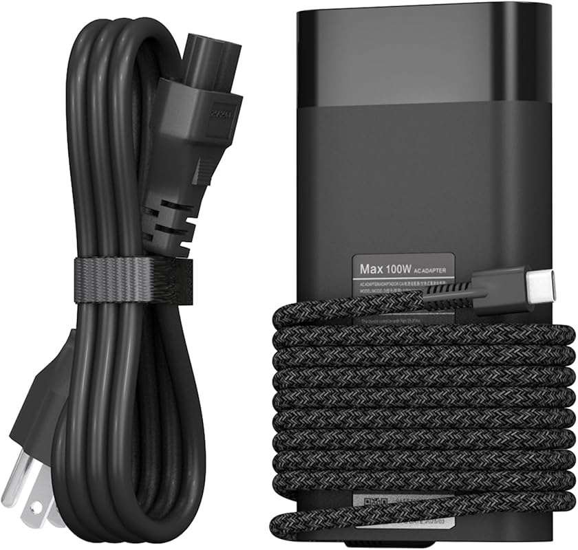 100W USB C Laptop Charger Compatible with HP Pavilion, Spectre x360, Z