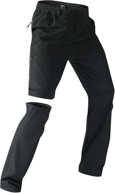 Men's Convertible Hiking Pants Quick Dry Cargo Pants Lightweight Tacti