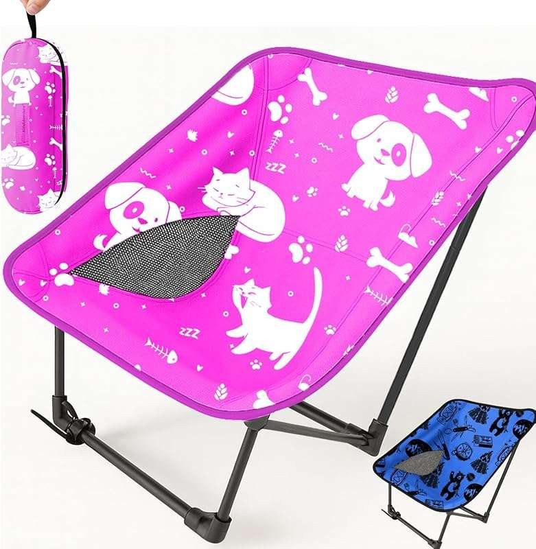 KidzAdventure Youth Camping Chair: Ultra Lightweight, Foldable, Heavy 