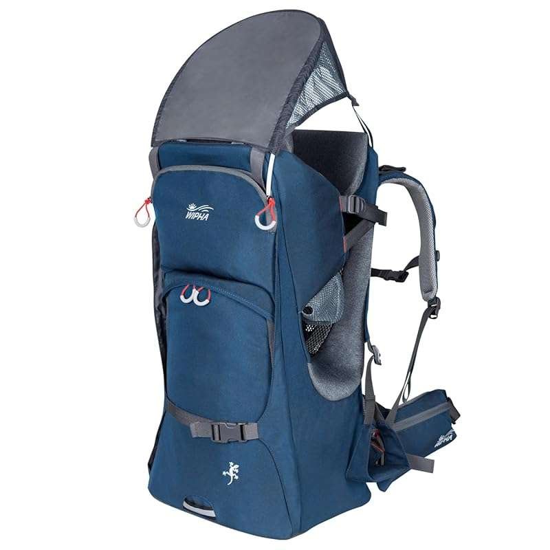 Ergonomic Hiking Carrier for 2-Year-Olds: Sun Canopy, Storage, Insulat