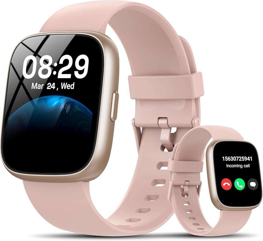 Fitness Smartwatch with Heart Rate and Sleep Monitor for Comprehensive