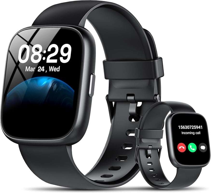Fitness Smartwatch with Heart Rate and Sleep Monitor for Comprehensive