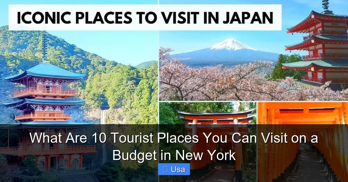 What Are 10 Tourist Places You Can Visit on a Budget in New York