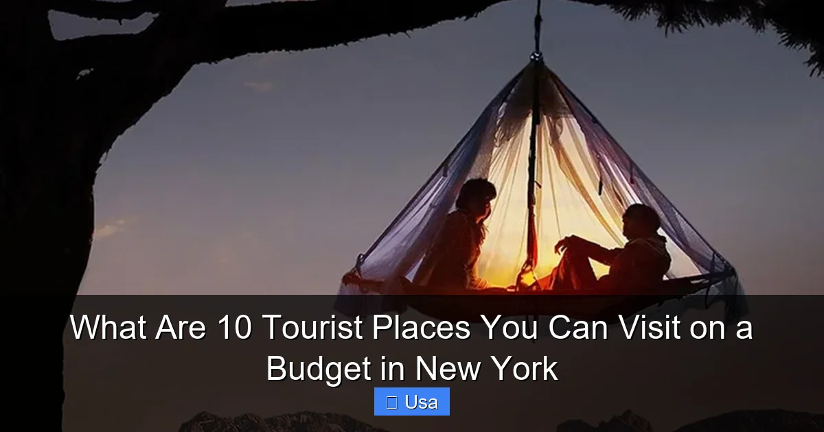 What Are 10 Tourist Places You Can Visit on a Budget in New York