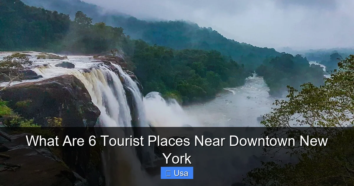 What Are 6 Tourist Places Near Downtown New York