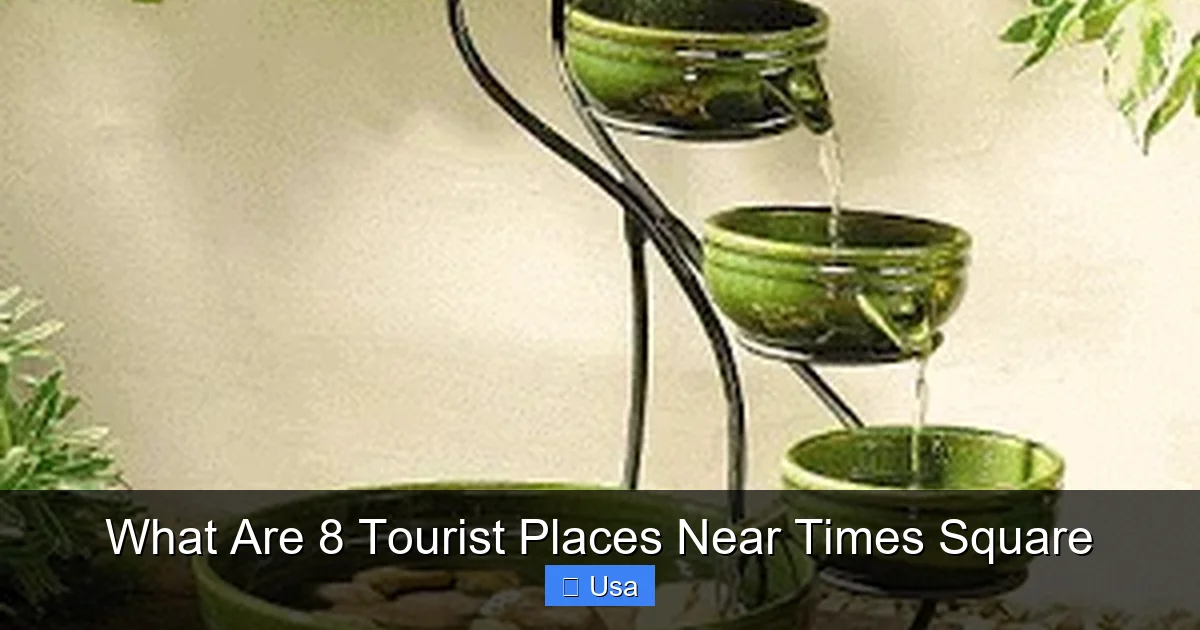 What Are 8 Tourist Places Near Times Square