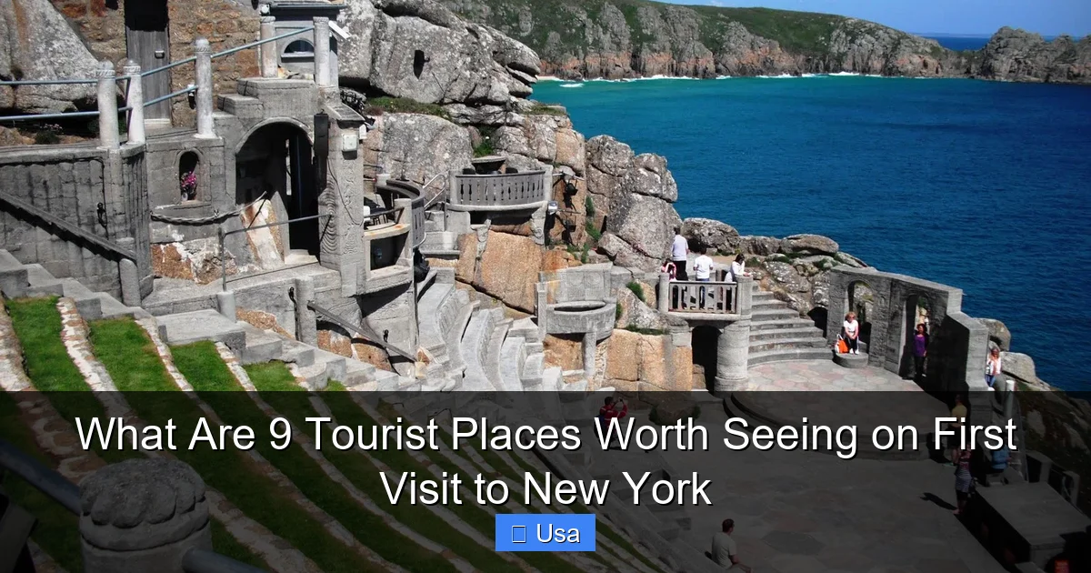 What Are 9 Tourist Places Worth Seeing on First Visit to New York