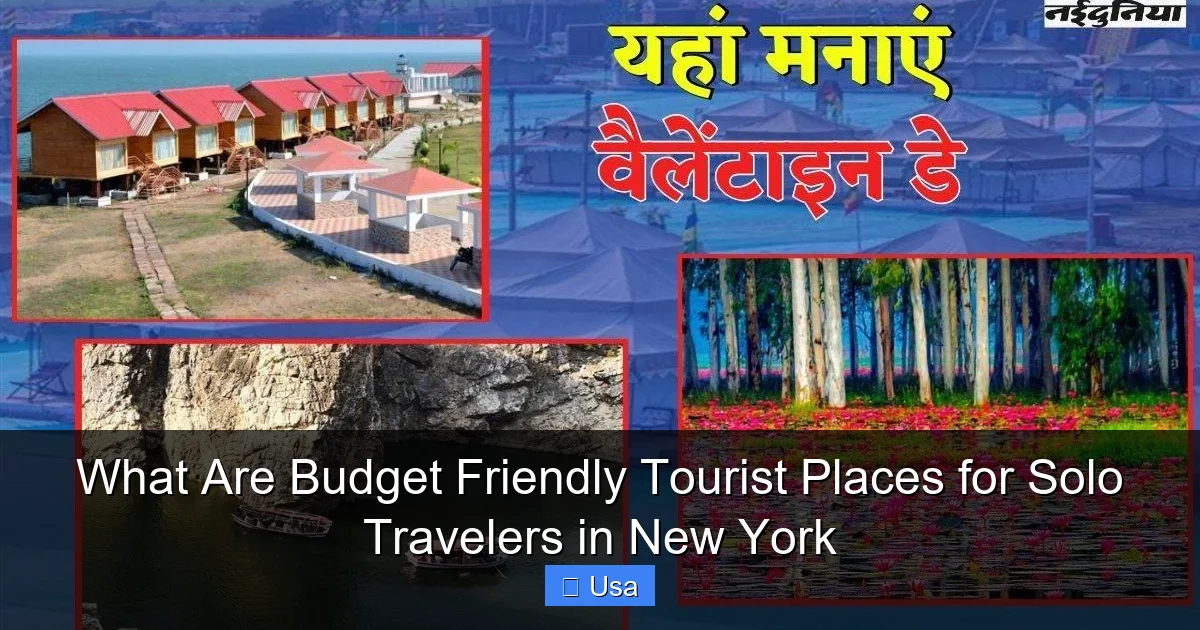 What Are Budget Friendly Tourist Places for Solo Travelers in New York