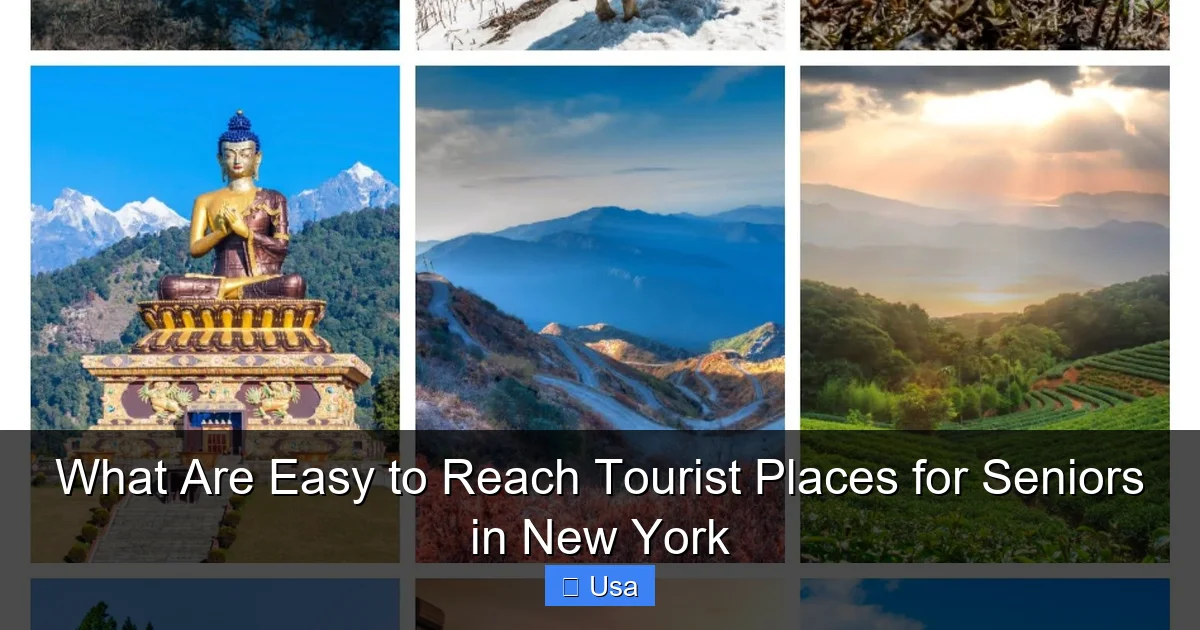 What Are Easy to Reach Tourist Places for Seniors in New York