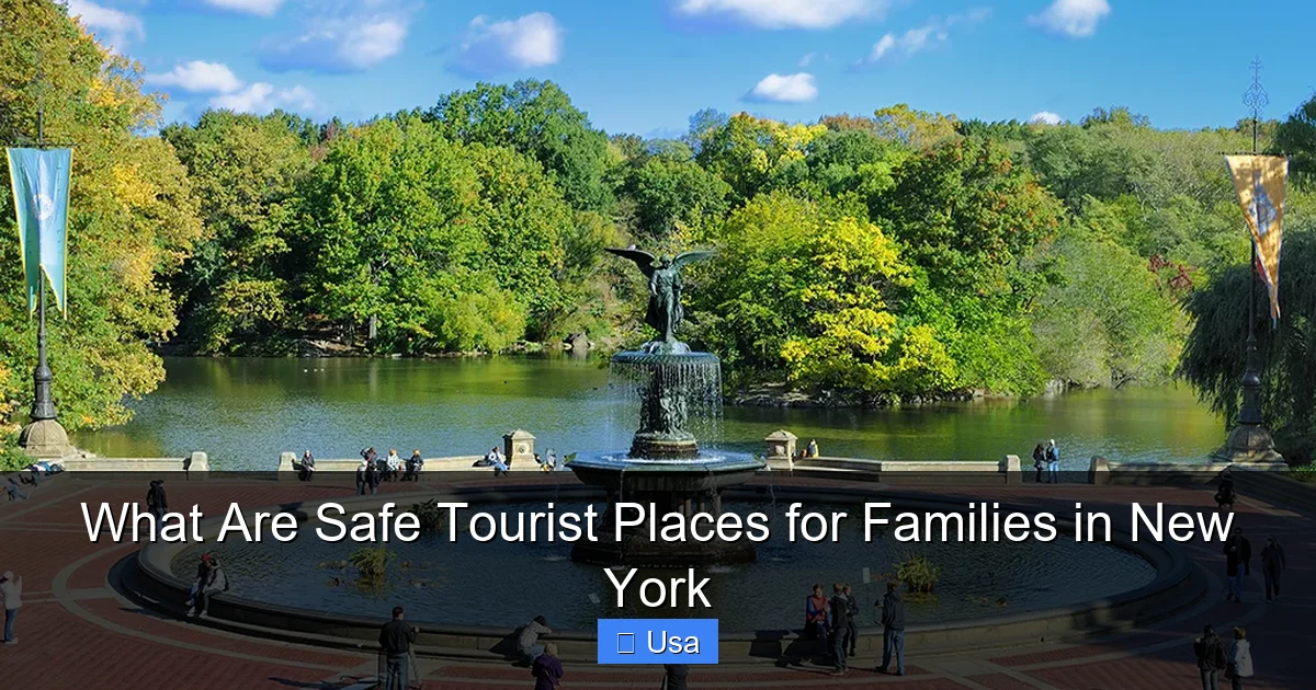 What Are Safe Tourist Places for Families in New York