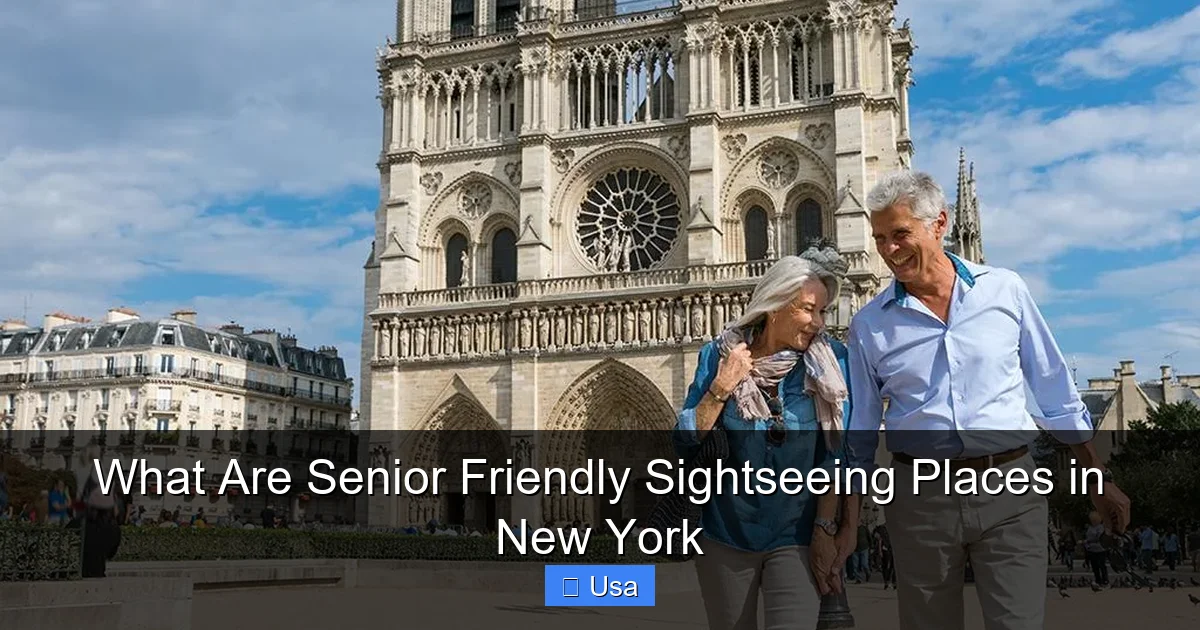 What Are Senior Friendly Sightseeing Places in New York