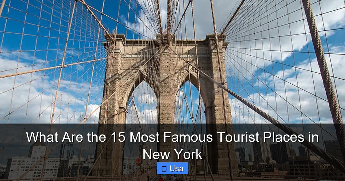 What Are the 15 Most Famous Tourist Places in New York