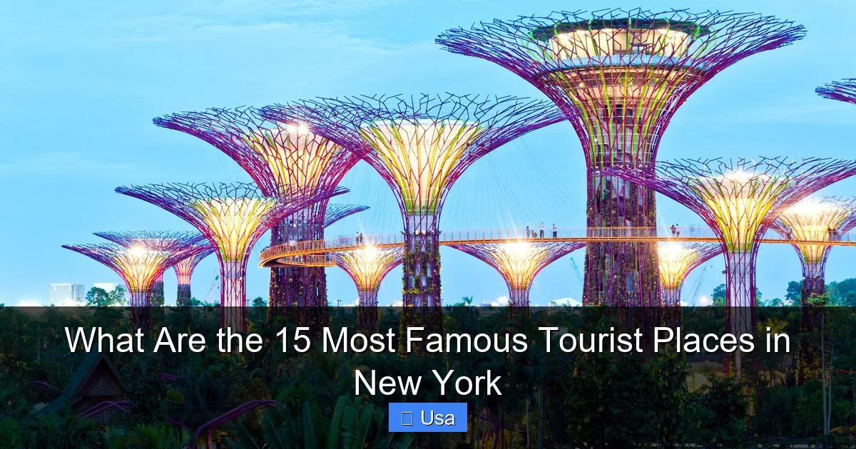 What Are the 15 Most Famous Tourist Places in New York