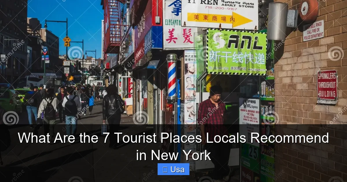 What Are the 7 Tourist Places Locals Recommend in New York