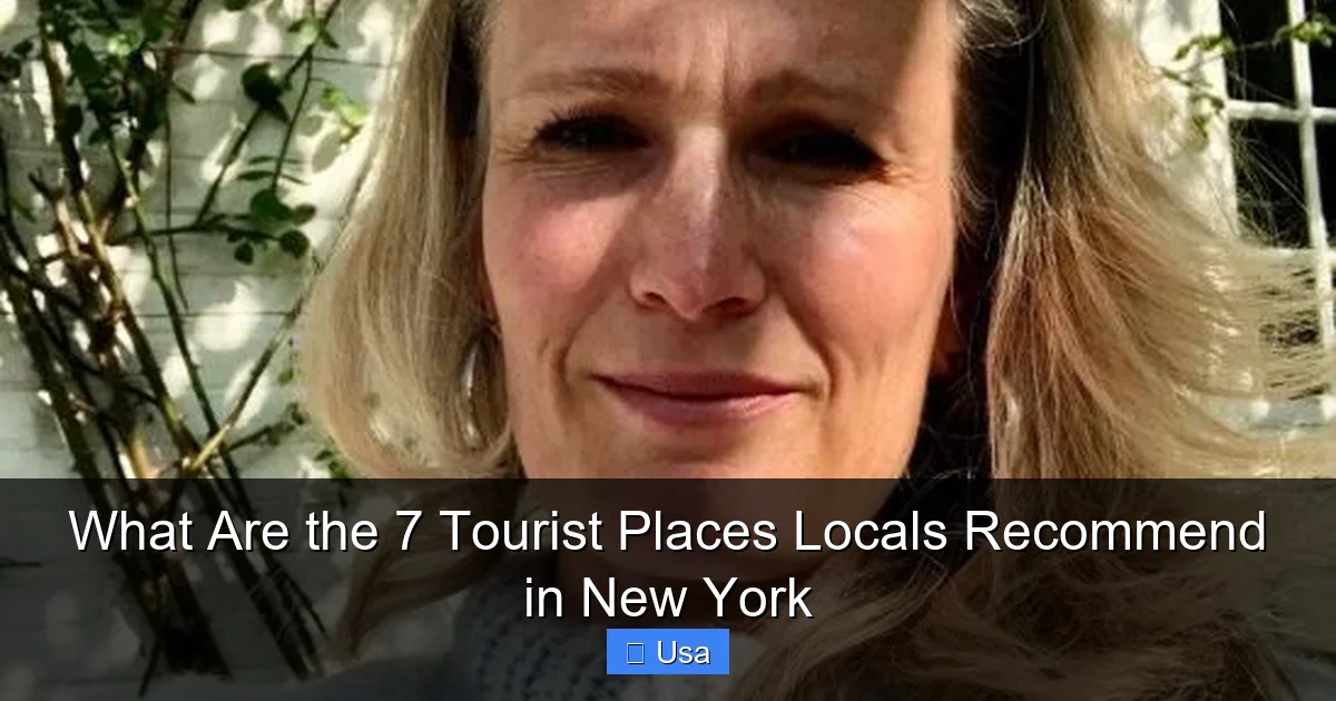 What Are the 7 Tourist Places Locals Recommend in New York