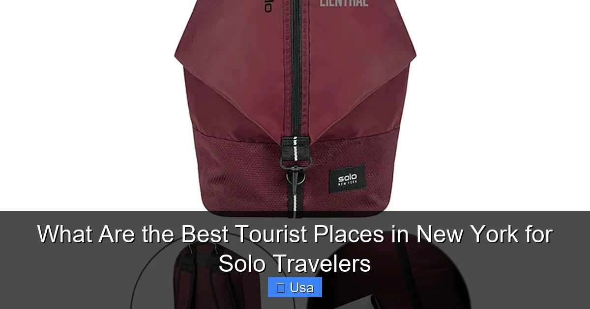 What Are the Best Tourist Places in New York for Solo Travelers