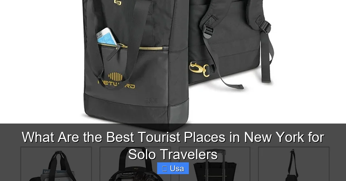 What Are the Best Tourist Places in New York for Solo Travelers