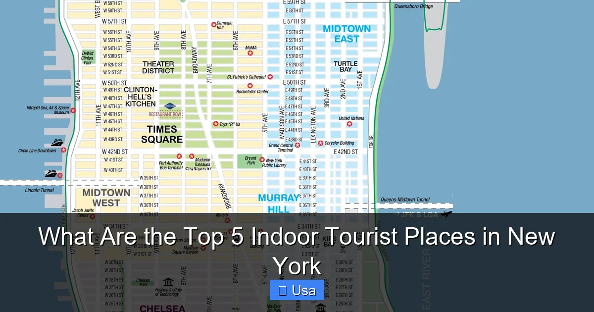 What Are the Top 5 Indoor Tourist Places in New York