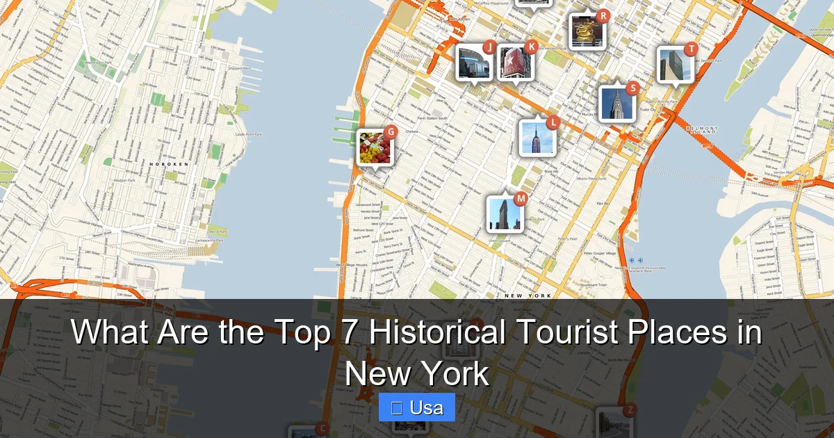 What Are the Top 7 Historical Tourist Places in New York