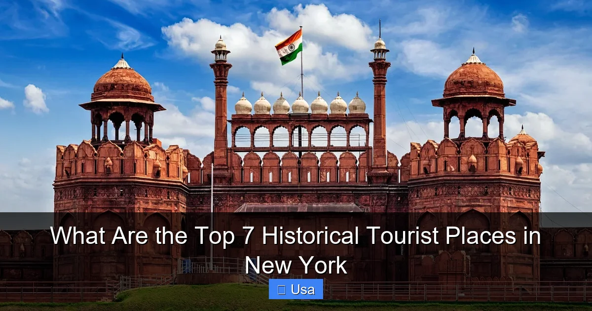 What Are the Top 7 Historical Tourist Places in New York