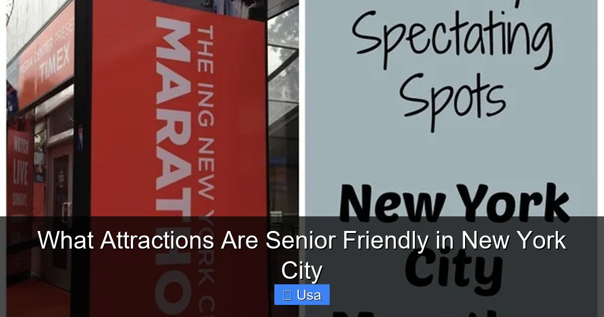 What Attractions Are Senior Friendly in New York City