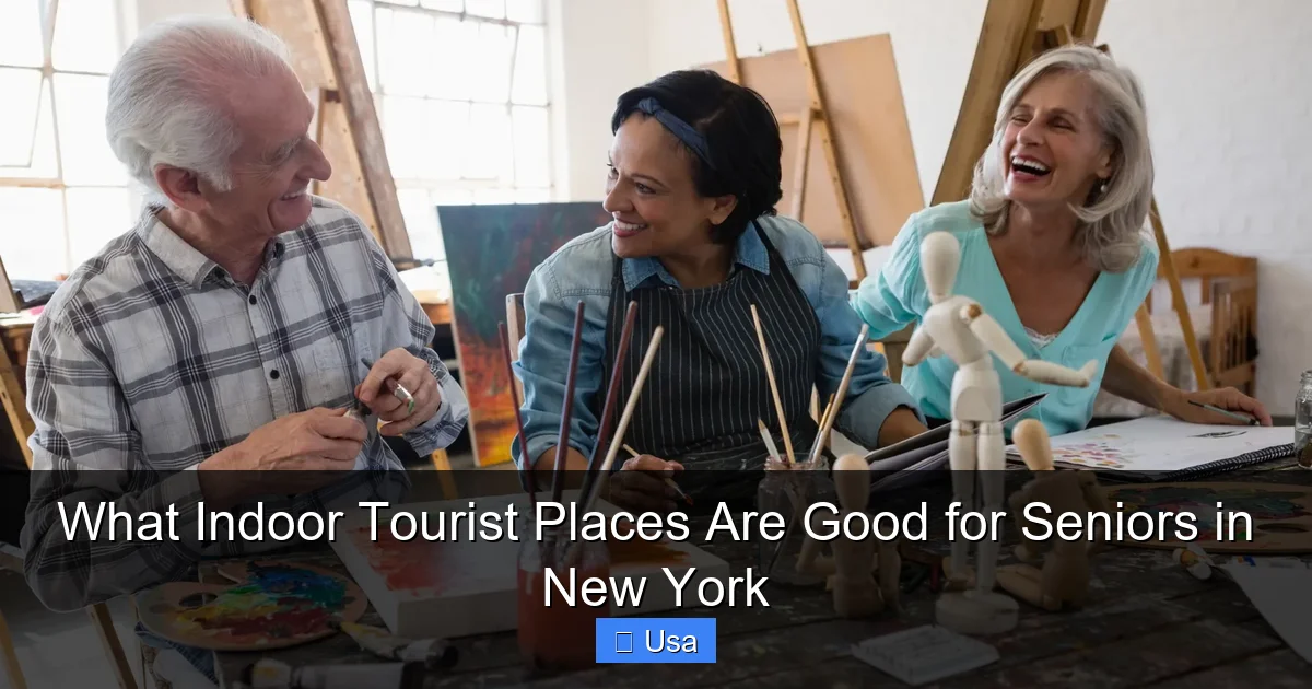 What Indoor Tourist Places Are Good for Seniors in New York