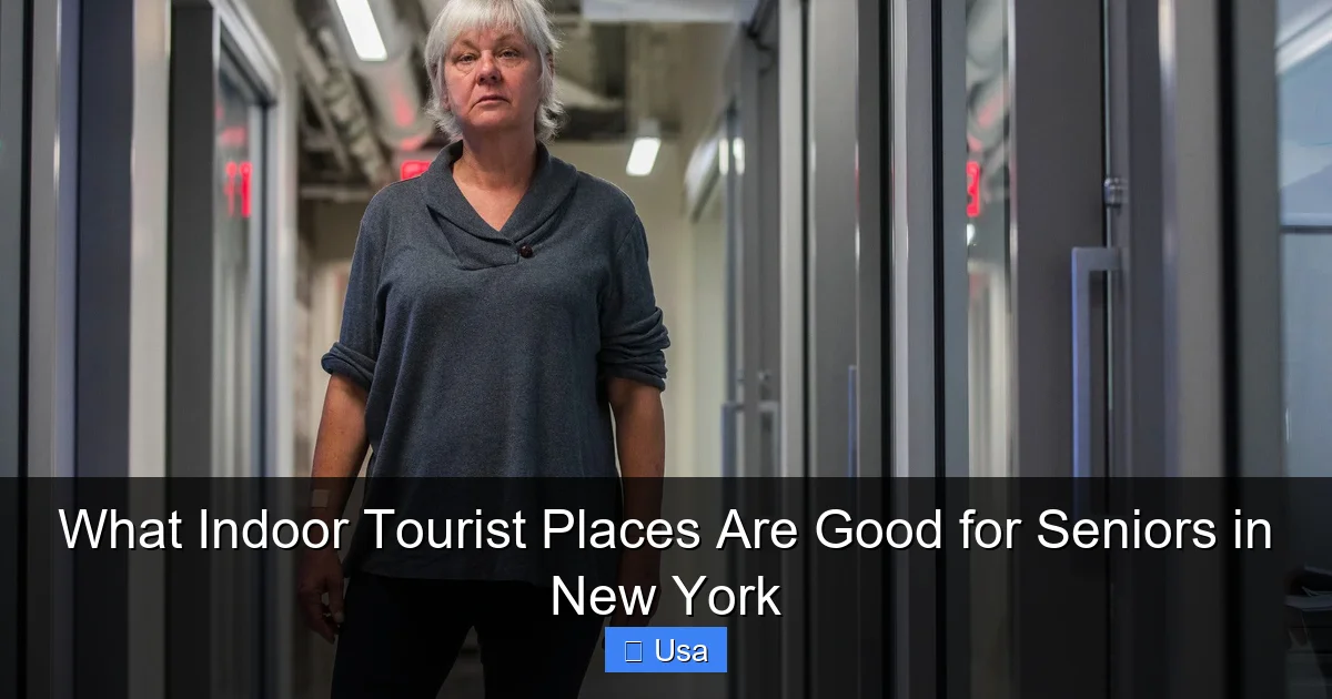 What Indoor Tourist Places Are Good for Seniors in New York