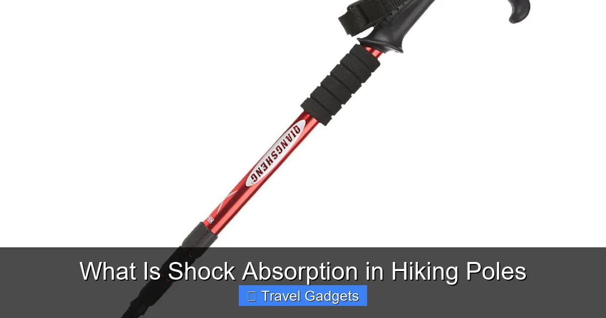 What Is Shock Absorption in Hiking Poles